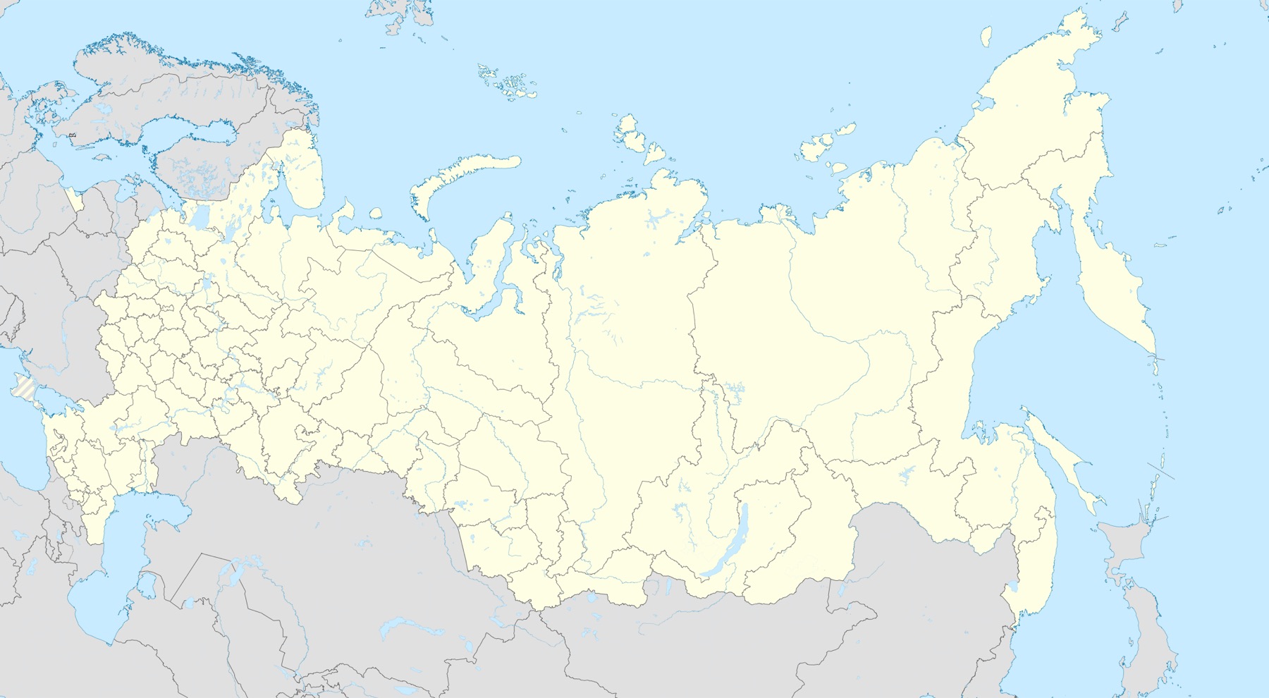 Complete Russia map